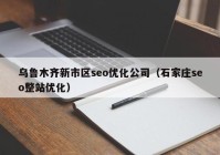 烏魯木齊新市區(qū)seo優(yōu)化公司（石家莊seo整站優(yōu)化）