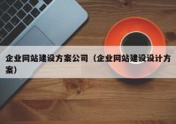 企業(yè)網(wǎng)站建設(shè)方案公司（企業(yè)網(wǎng)站建設(shè)設(shè)計方案）