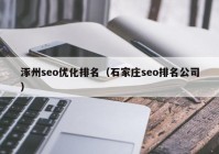 涿州seo優(yōu)化排名（石家莊seo排名公司）