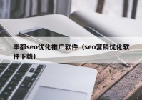 豐都seo優(yōu)化推廣軟件（seo營銷優(yōu)化軟件下載）