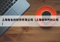 上海有名的軟件開(kāi)發(fā)公司（上海做軟件的公司）