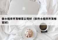 做小程序開發(fā)哪家公司好（軟件小程序開發(fā)哪家好）